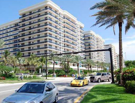 SoliMar Condominiums in Surfside, Miami Beach, Florida
