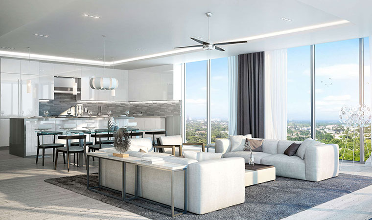 Aquamar Living Area View