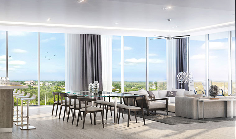 Aquamar Living Area View