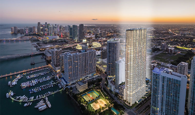 Aria On The Bay Location