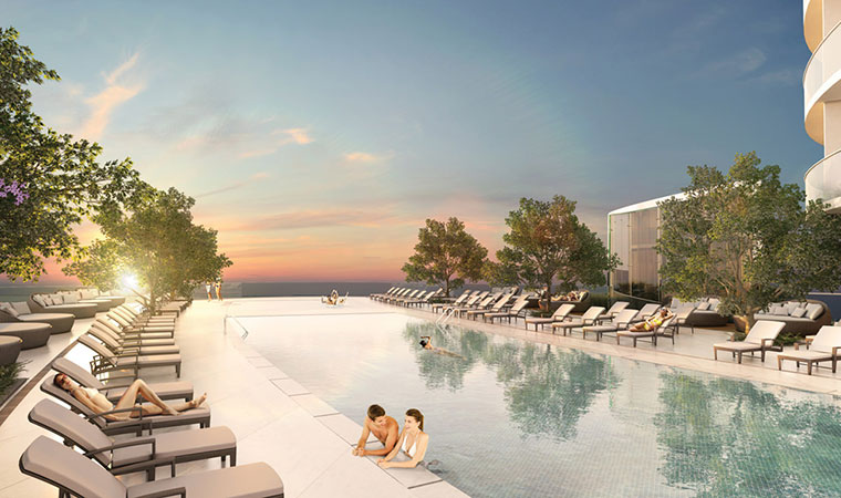 Aria On The Bay Pool