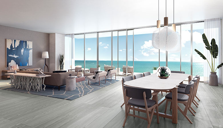 South LS Living and Dining