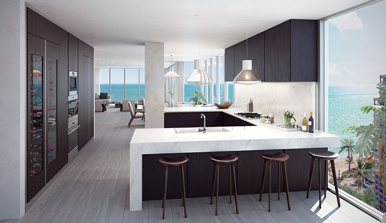 Auberge Residence AS Kitchen