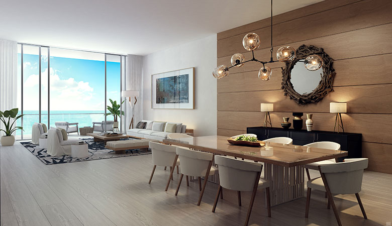 Auberge Residence DS Living Room