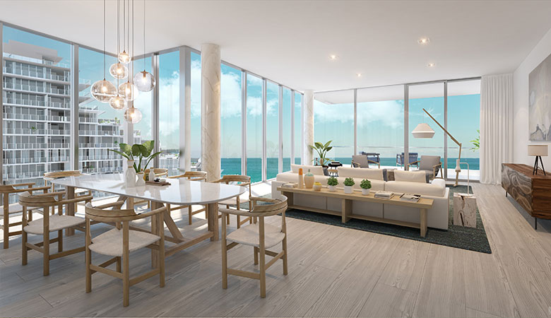 Auberge Residence FS Living Dining