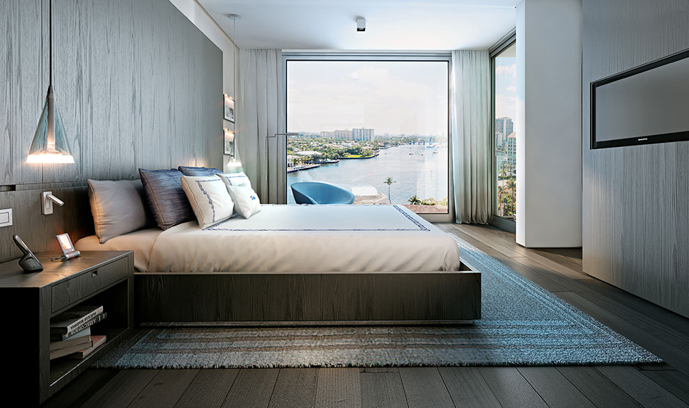 Gale Residence Bedroom 