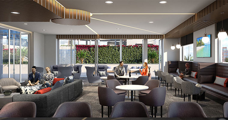 100 Las Olas Club Room