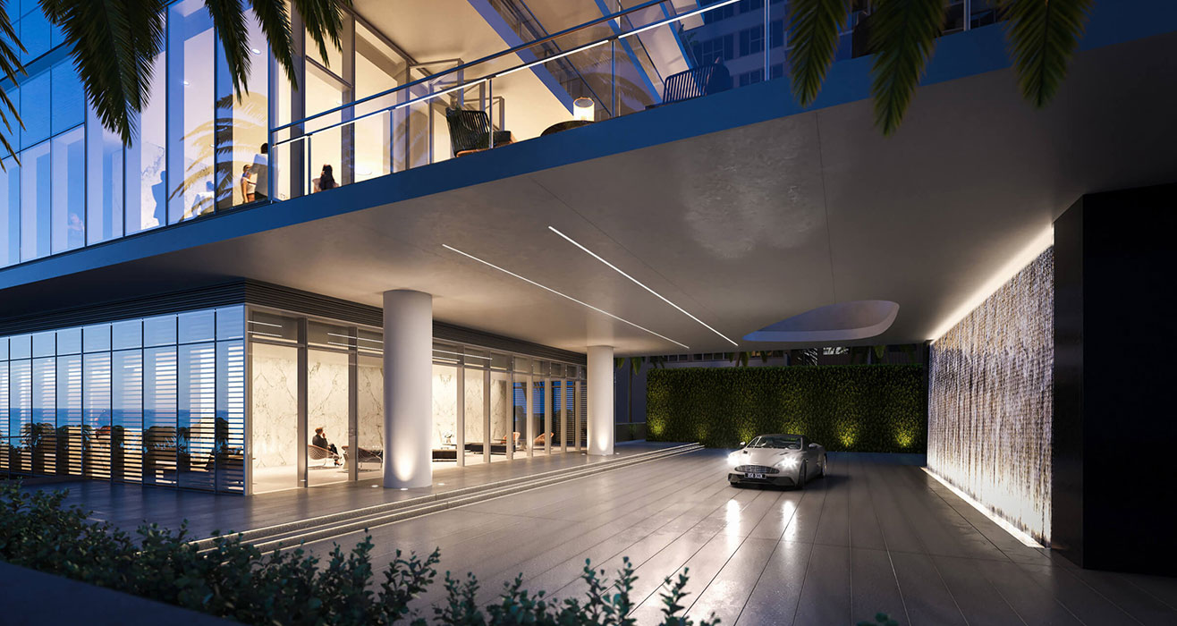 2000 Ocean Hallandale Entrance