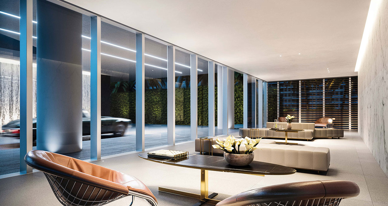 2000 Ocean Hallandale Lobby