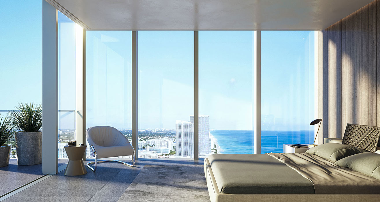 2000 Ocean Hallandale Bedroom