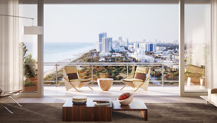 87 Park Balcony View