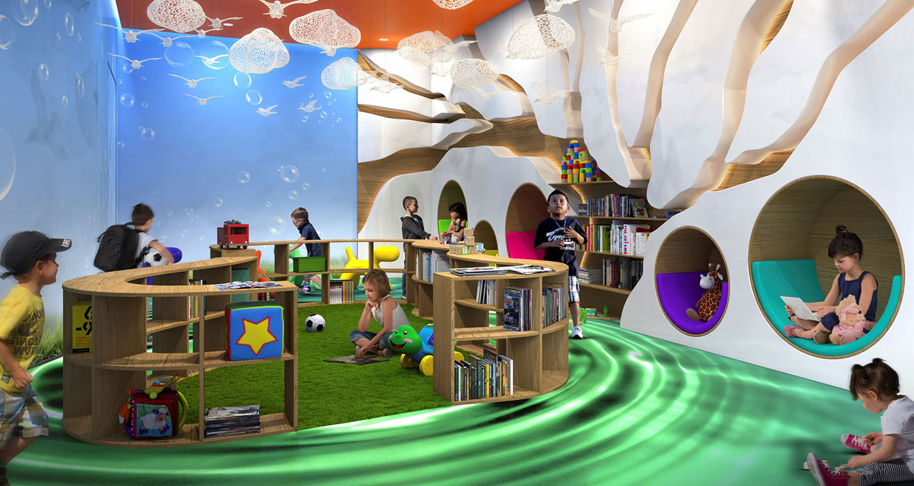 Acqualina Estates Children's Room