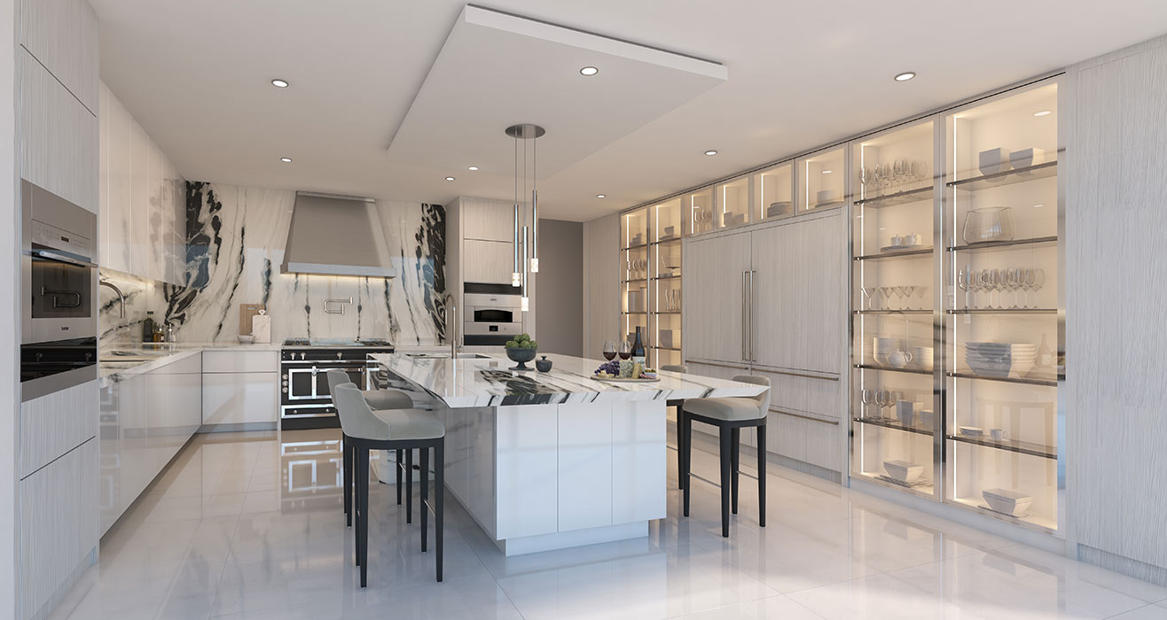 Ravello Closed Kitchen Option