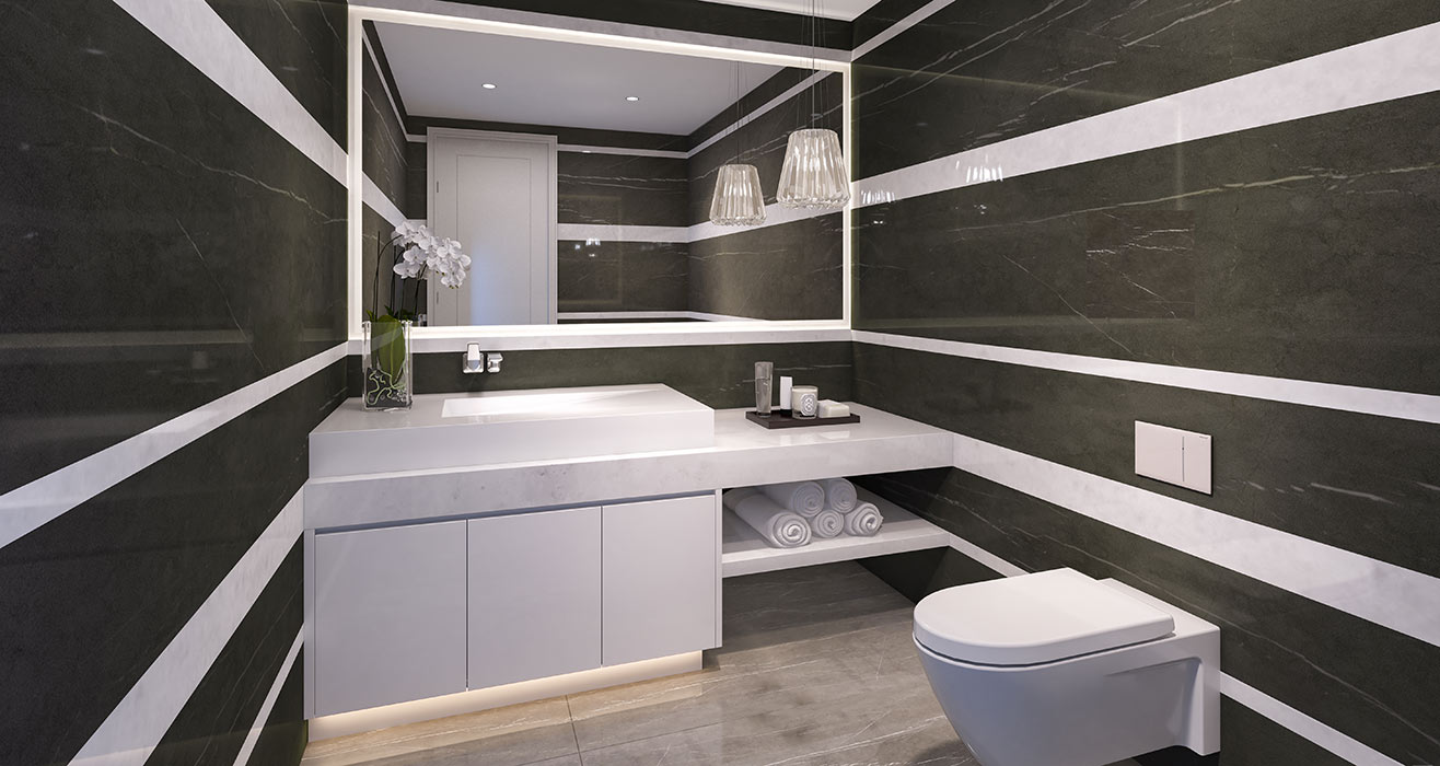 Ravello Powder Bathroom