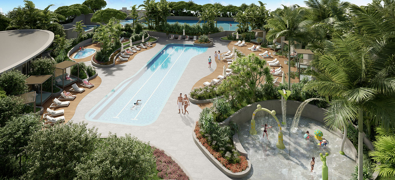 Aria Reserve Amenities Garden Level