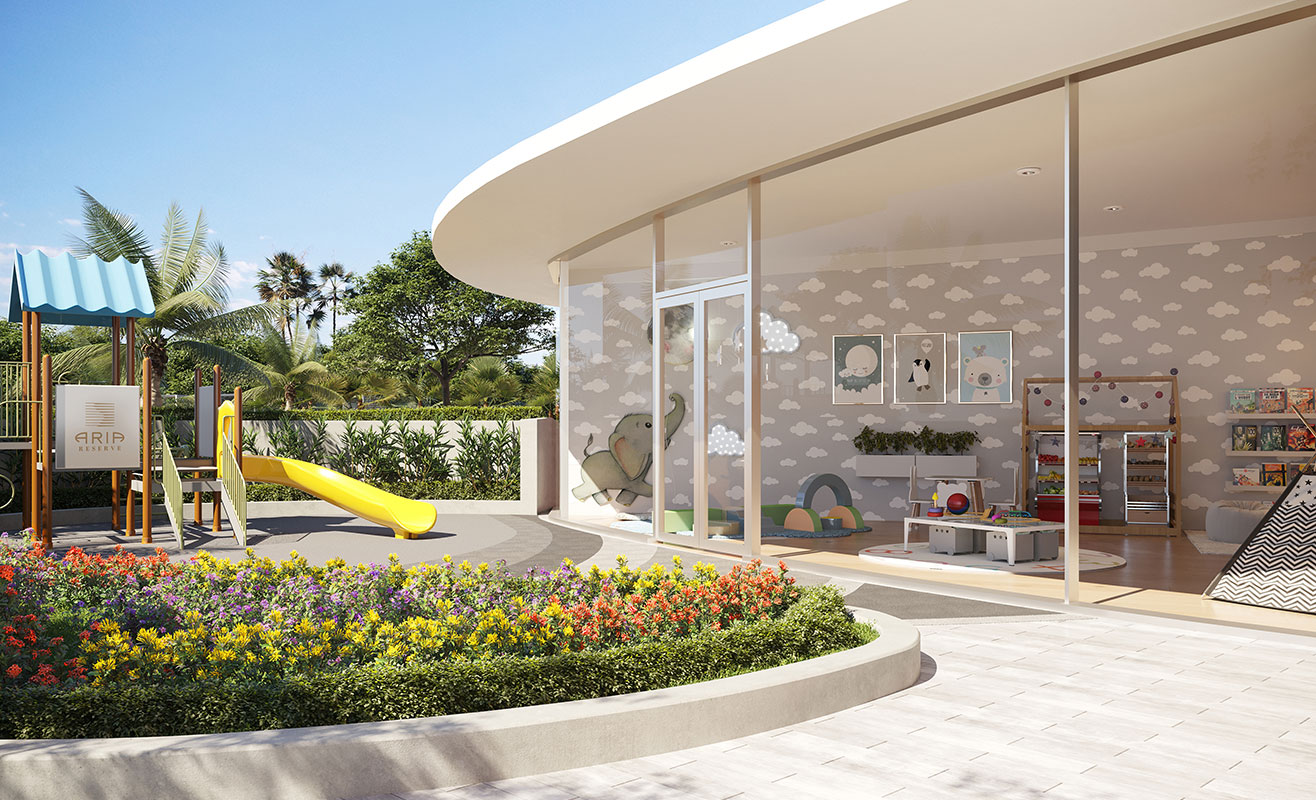 Aria Reserve Amenities Garden Level