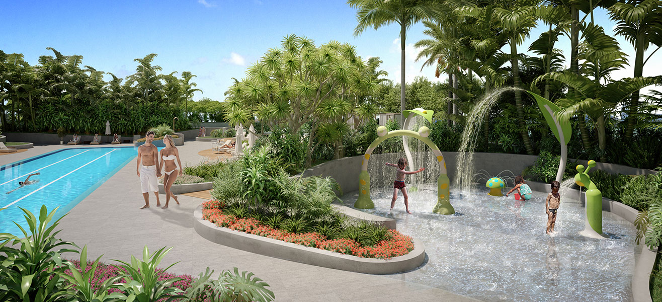 Aria Reserve Amenities Garden Level