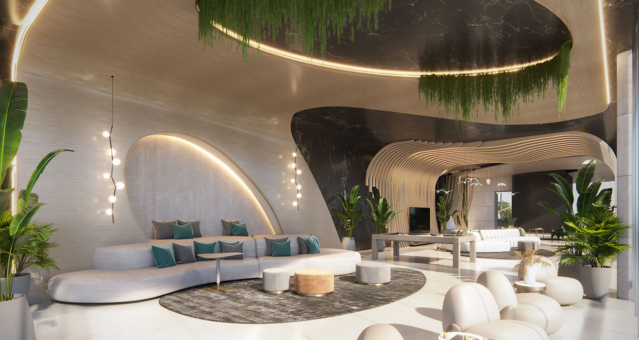 Aria Reserve Amenities Skylobby Level