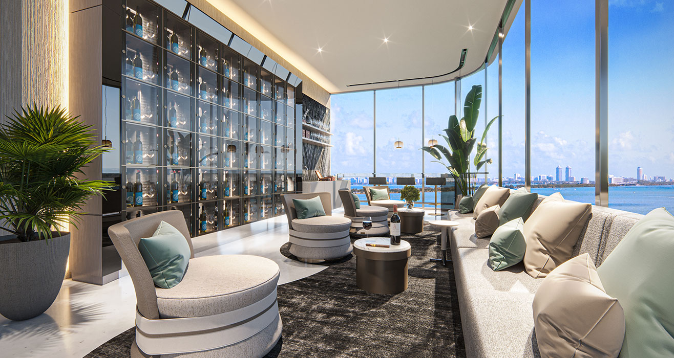 Aria Reserve Amenities Skylobby Level