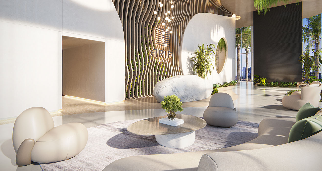 Aria Reserve Amenities Skylobby Level