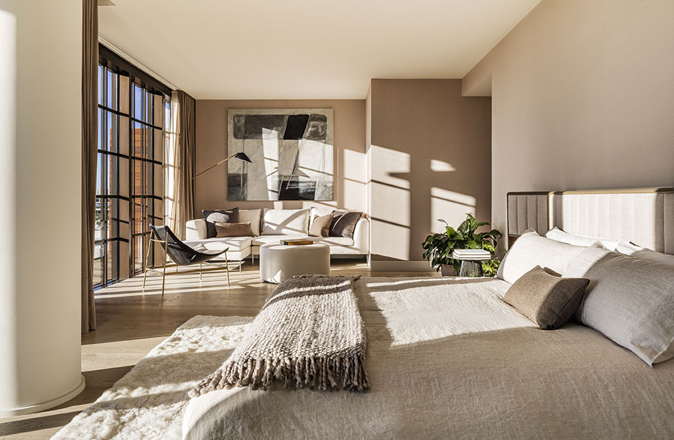 Arte Surfside Residence Master Bedroom