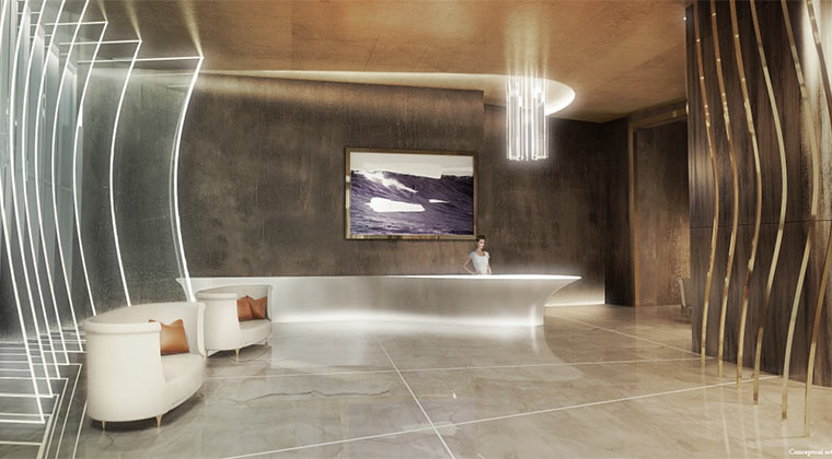 Brickell Flatiron Interior