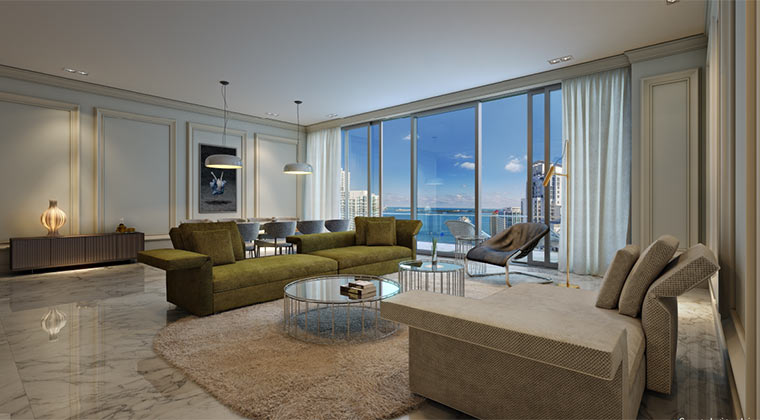 Brickell Flatiron Rooftop Pool