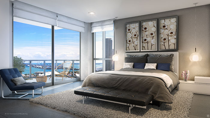 CANVAS Condo Residence Bedroom