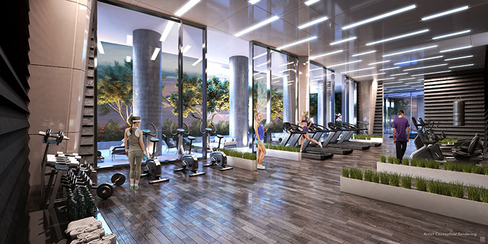 CANVAS Condo Residence Gym