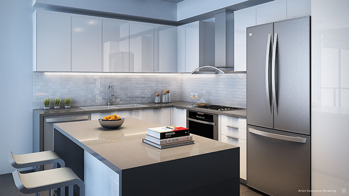 CANVAS Condo Residence Kitchen