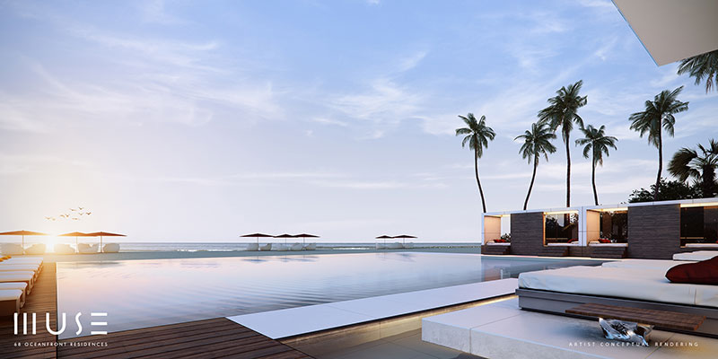 MUSE Sunny Isles Residences - Infinity Pool
