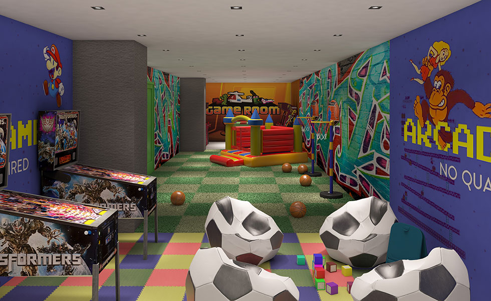 Oasis Hallandale Kids Room