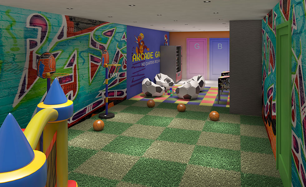 Oasis Hallandale Kids Room