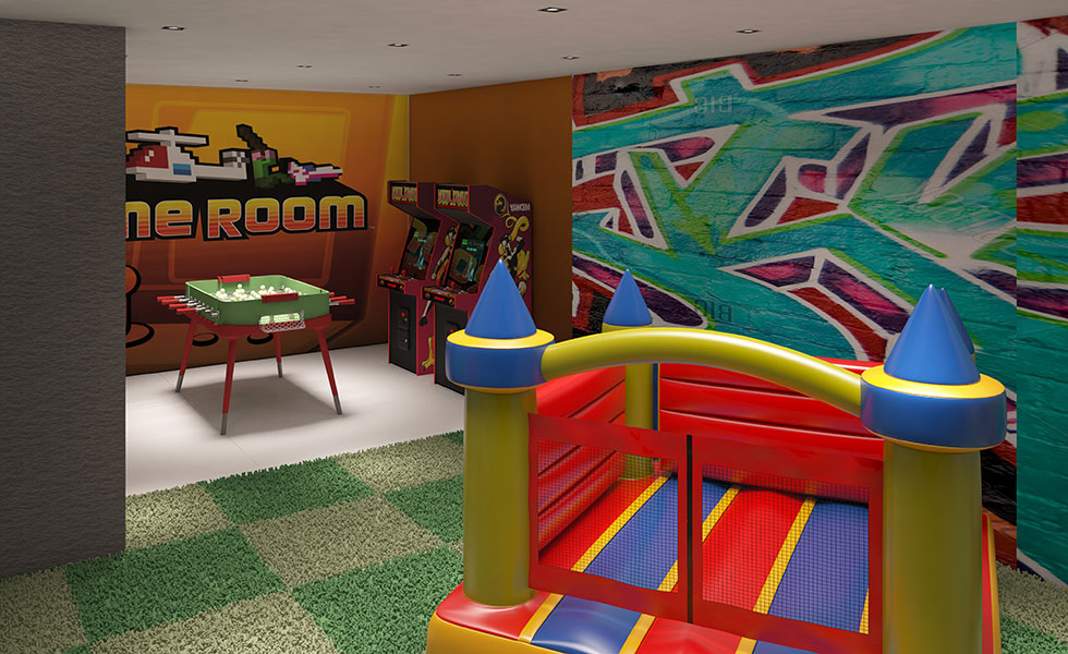 Oasis Hallandale Kids Room
