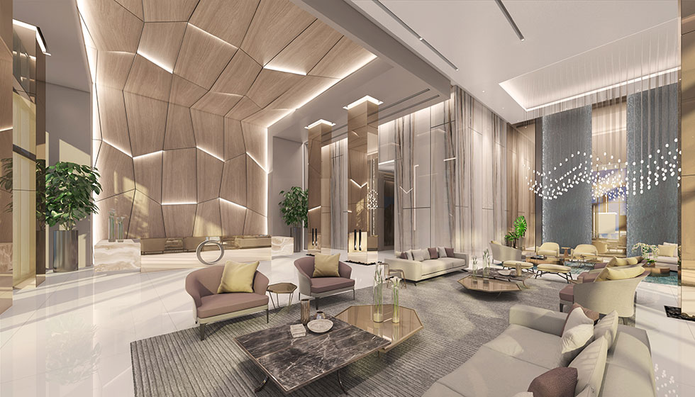 Oasis Hallandale Lobby