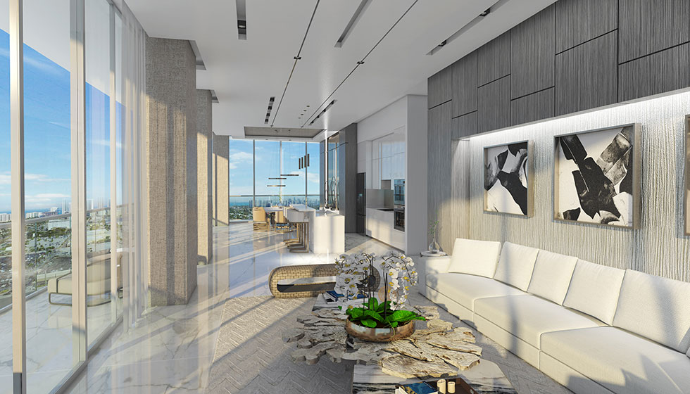 Penthouse Living Room
