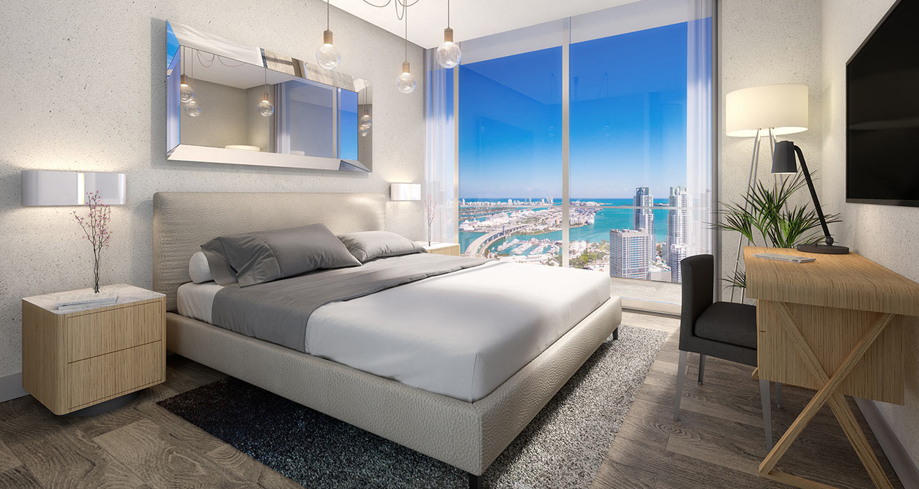 Okan Tower Condo-Hotel Bedroom