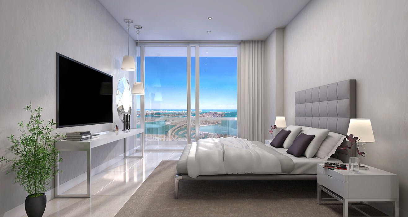Okan Tower Sky Residence Bedroom