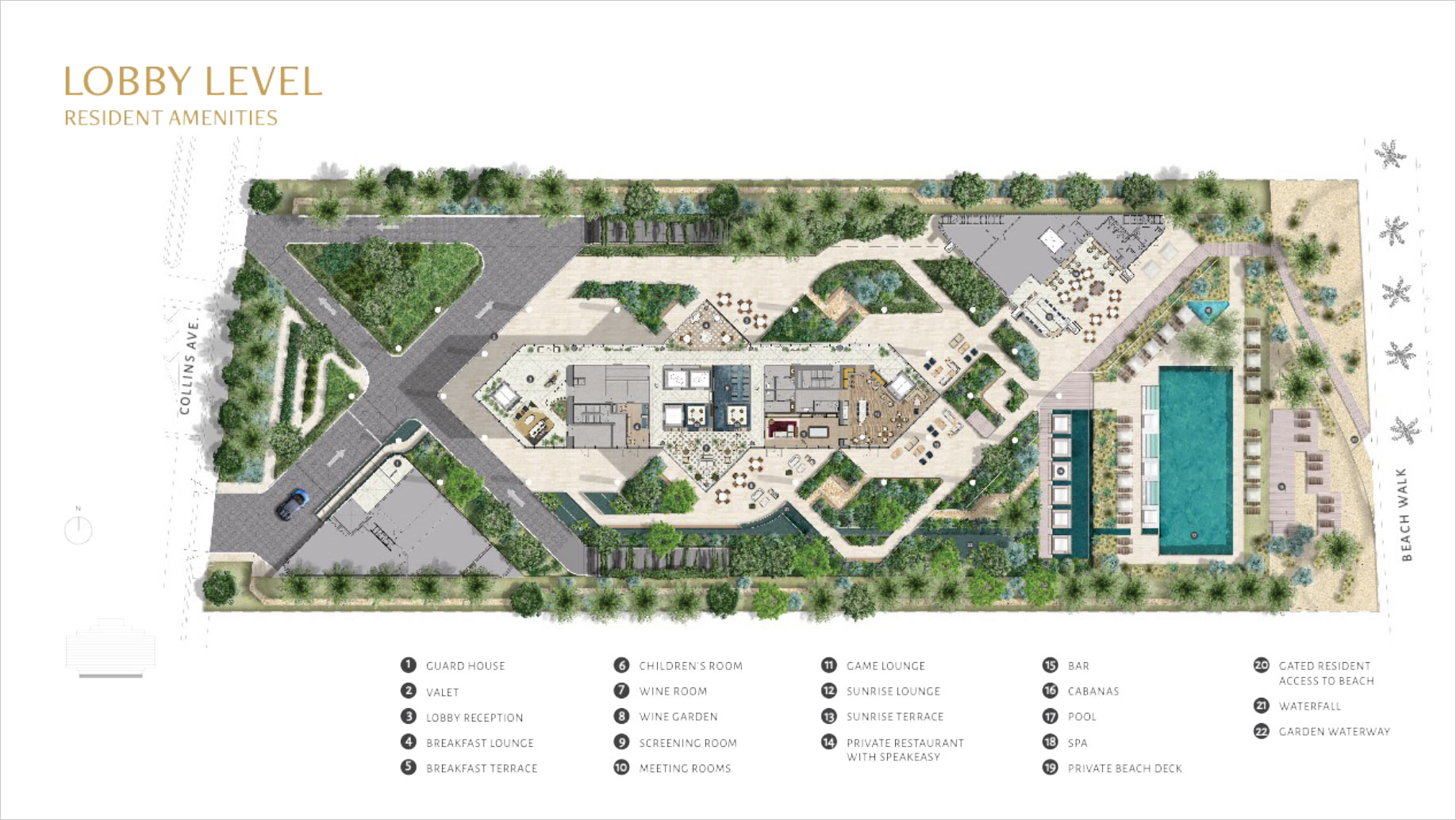 The Perigon, Miami Beach, Amenities