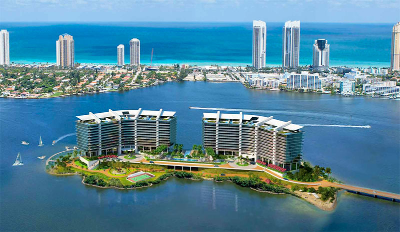 Prive, Private Island Residences in Aventura
