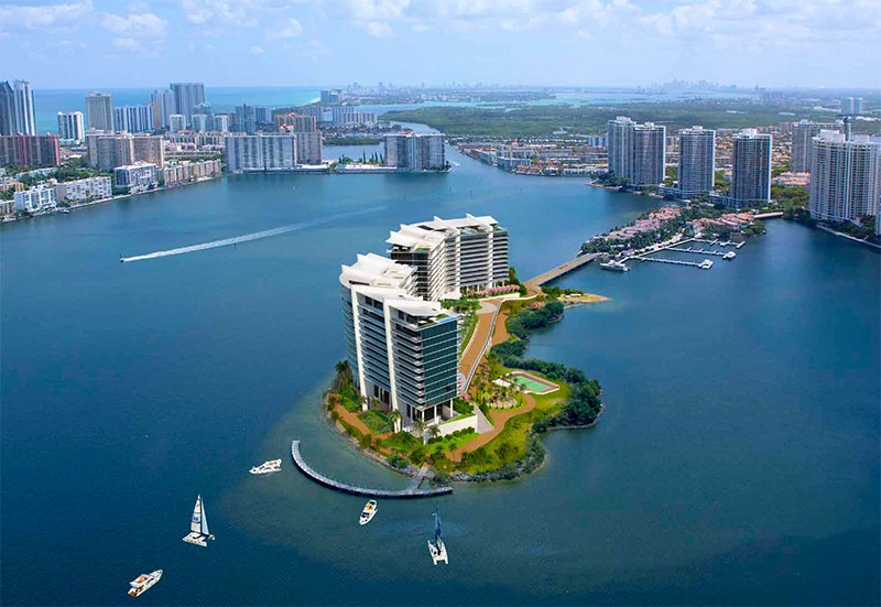 Prive, Private Island Residences in Aventura