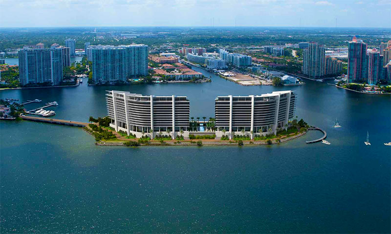 Prive, Private Island Residences in Aventura