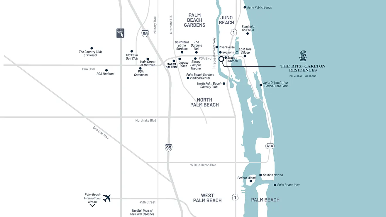 The Ritz-Carlton Residences Location