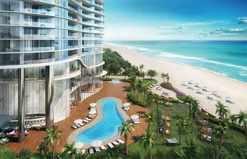 The Ritz Carlton Sunny Isles Beach, Pool and Beach