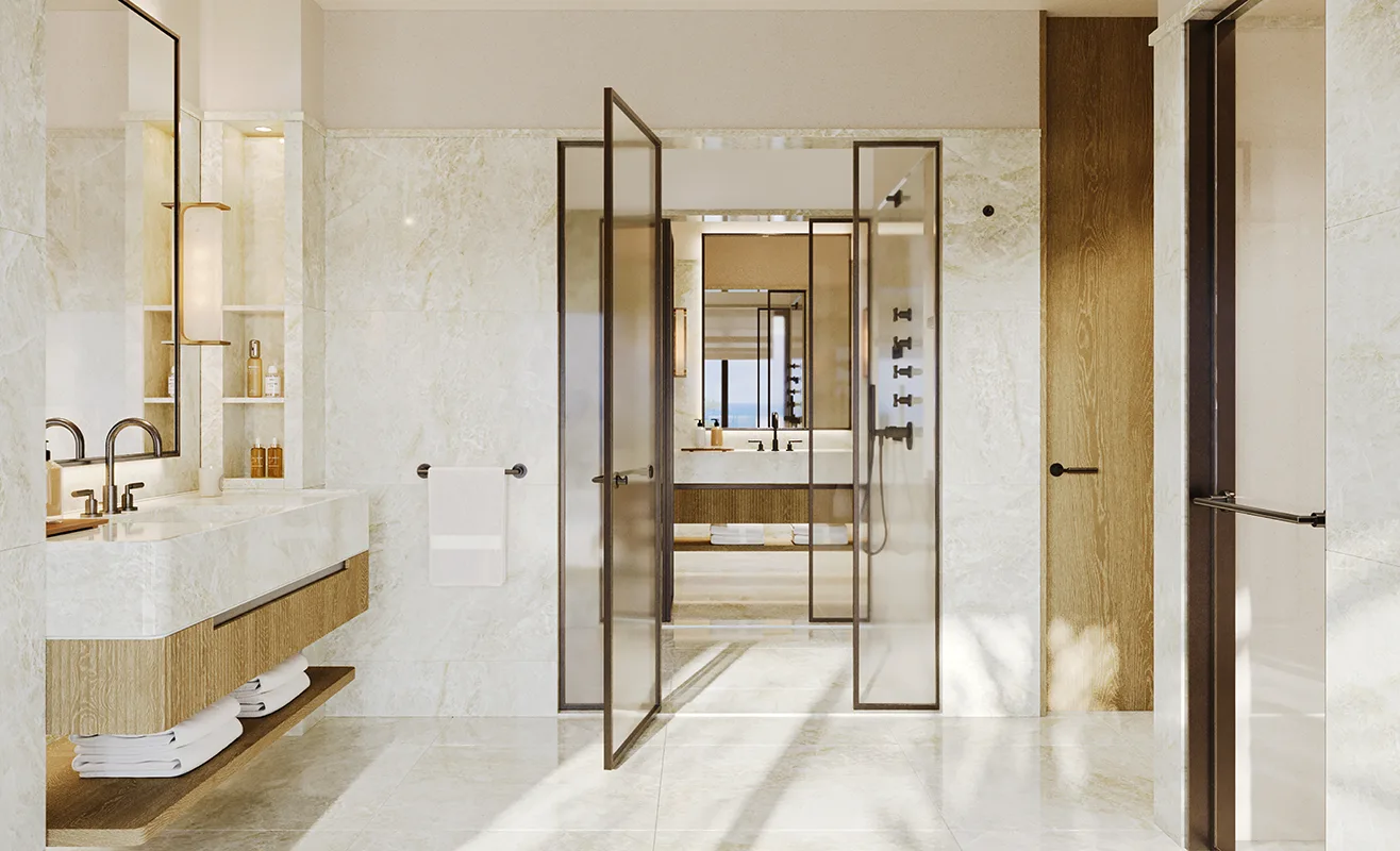 Primary Bathroom View 2