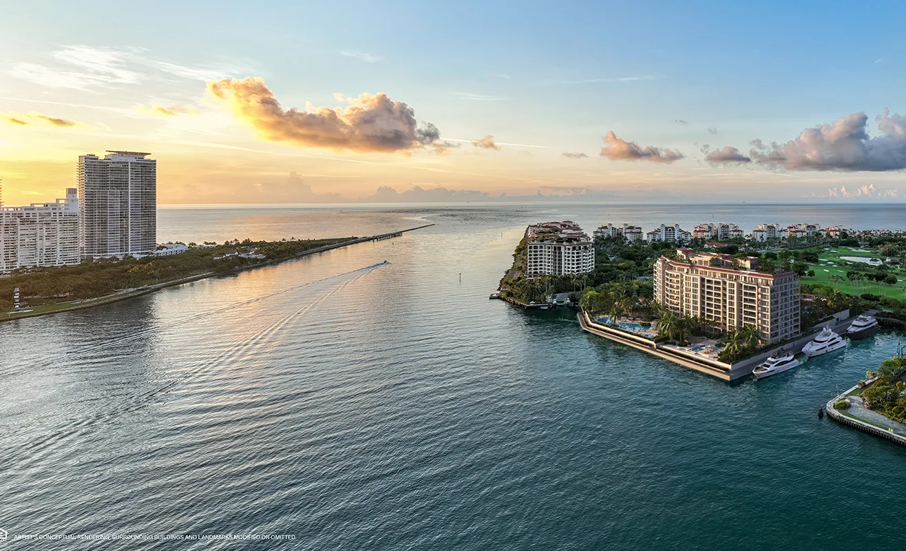 Six Fisher Island Location