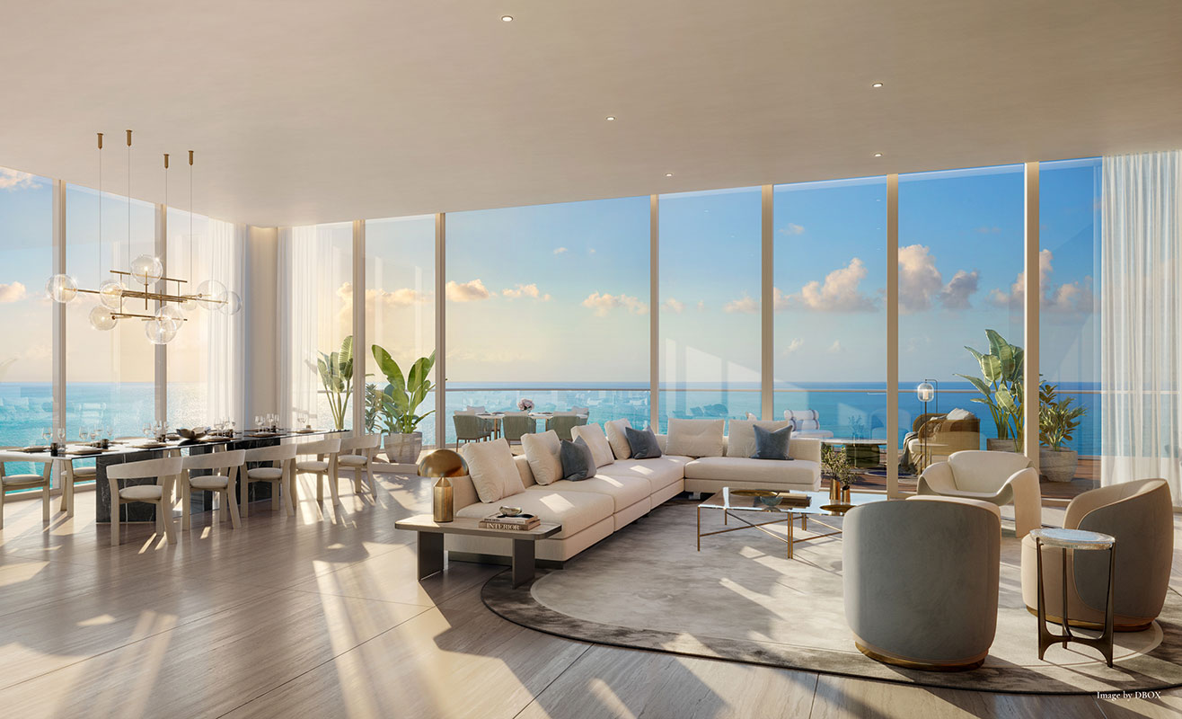 Interior North Corner Living Room