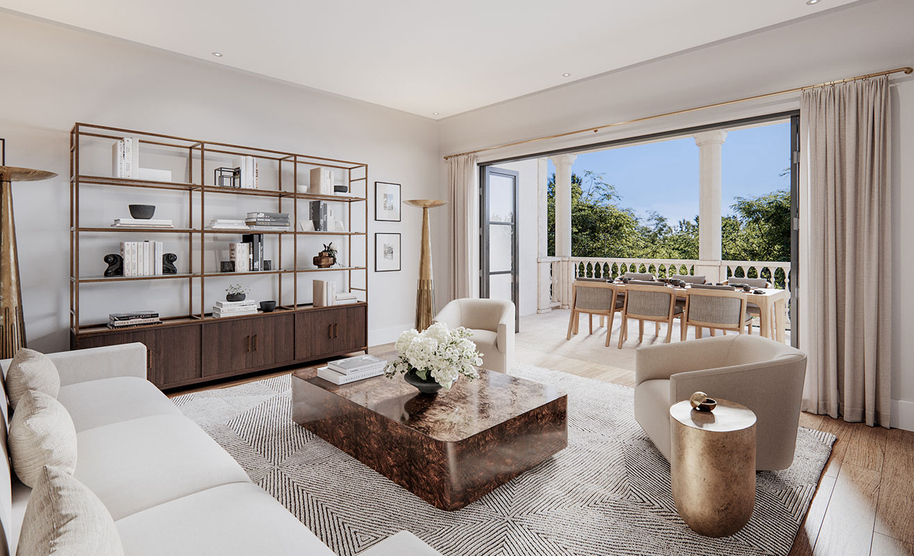 Flats - Living Room Loggia