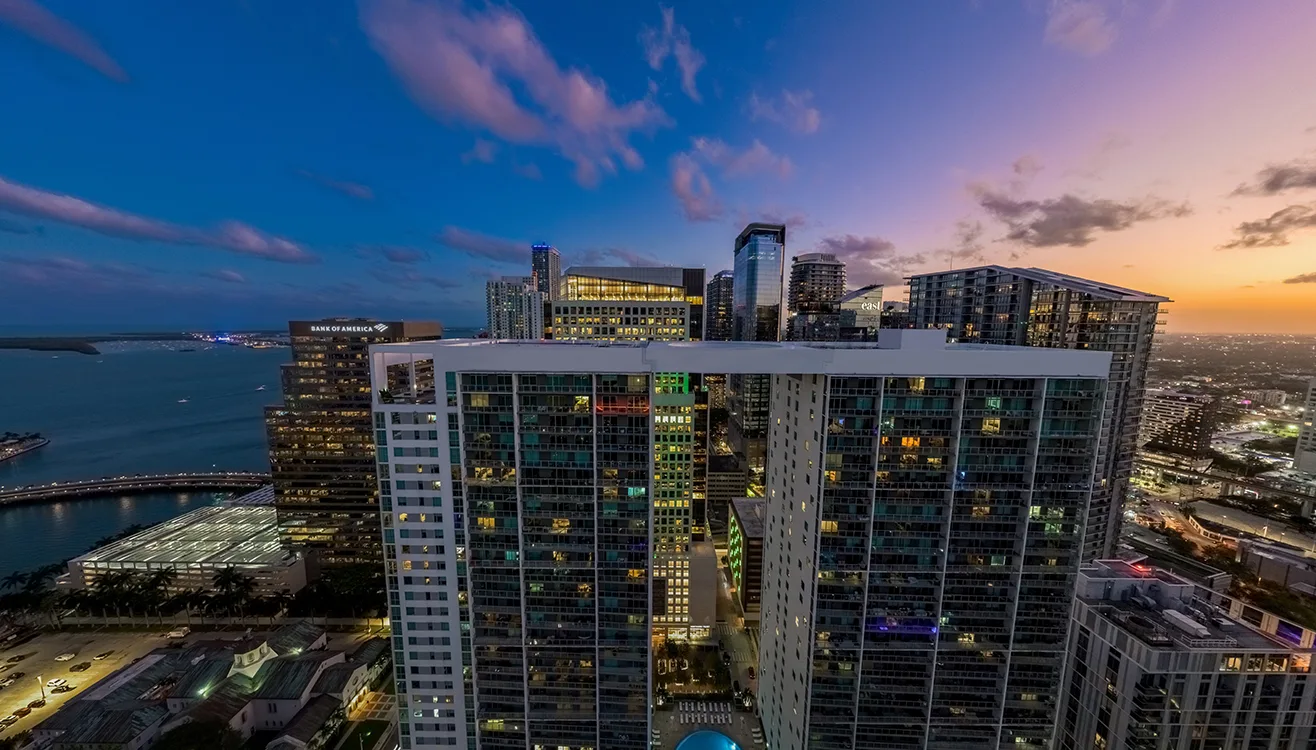 Viceroy Brickell - Night View South